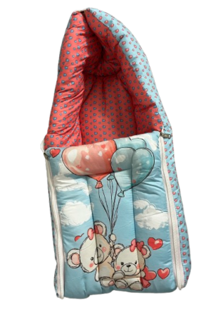 Bebloo Premium Baby Sleeping Bag | Soft Cotton Sleep Sack for Newborn Babies | Breathable, Comfortable & All Season Use (Copy) (Copy)