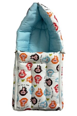 Bebloo Premium Baby Sleeping Bag | Soft Cotton Sleep Sack for Newborn Babies | Breathable, Comfortable & All Season Use (Copy)