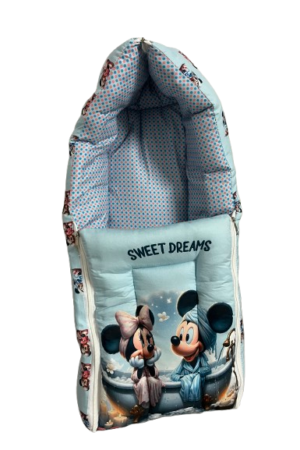 Bebloo Premium Baby Sleeping Bag | Soft Cotton Sleep Sack for Newborn Babies | Breathable, Comfortable & All Season Use (Copy)