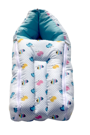 Bebloo Premium Baby Sleeping Bag | Soft Cotton Sleep Sack for Newborn Babies | Breathable, Comfortable & All Season Use (Copy)