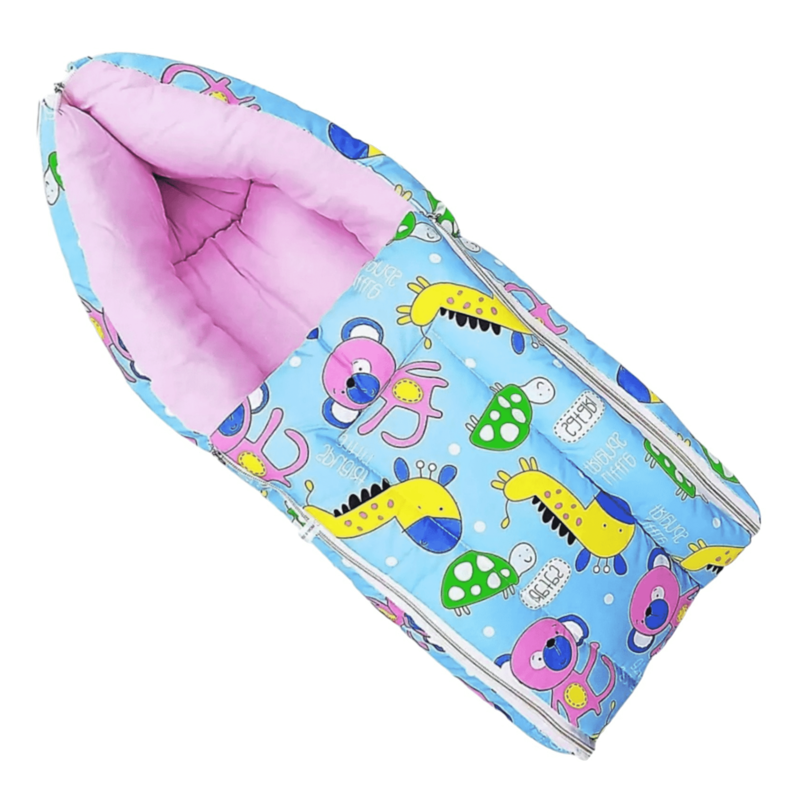 Bebloo Premium Baby Sleeping Bag | Soft Cotton Sleep Sack for Newborn Babies | Breathable, Comfortable & All Season Use (Copy) - Image 2