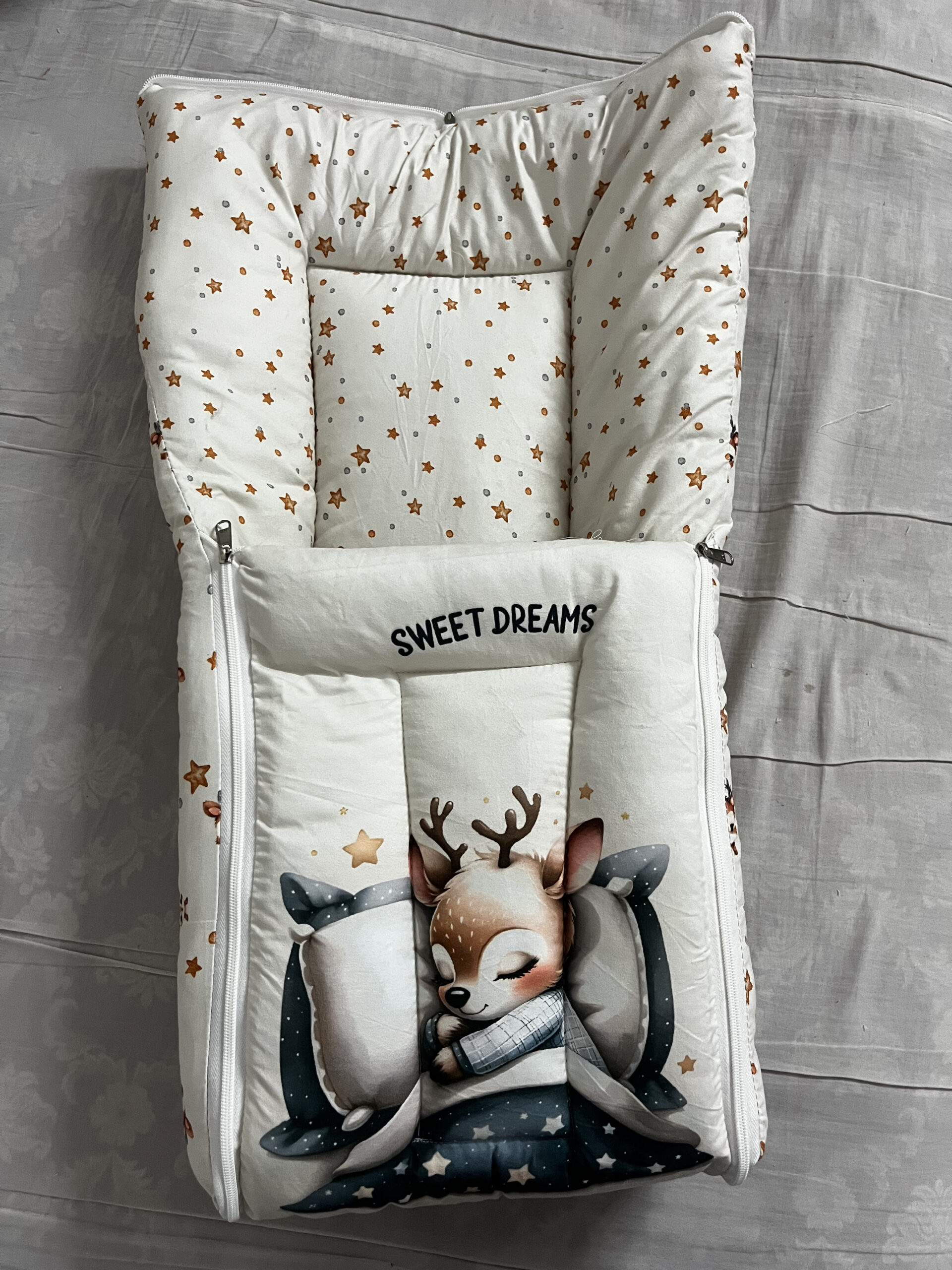 Bebloo Premium Baby Sleeping Bag | Soft Cotton Sleep Sack for Newborn Babies | Breathable, Comfortable & All Season Use (Copy) - Image 4